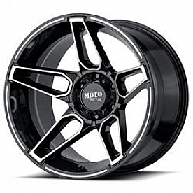 Moto Metal Wheel MO994 Fang - 20 x 9 Black With Natural Face - MO99429050300