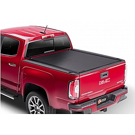 BAK Industries Tonneau Cover Hard Rolling-Up Black Matte Aluminum/ Vinyl - 79133
