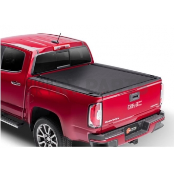 BAK Industries Tonneau Cover Hard Rolling-Up Black Matte Aluminum/ Vinyl - 79133