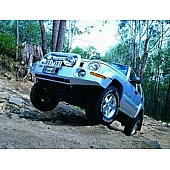 ARB Bumper Steel Powder Coated Deluxe Bar Black 1-Piece - 3411050