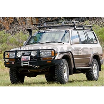 ARB Bumper Steel Powder Coated Deluxe Bar Black 1-Piece - 3411050-2