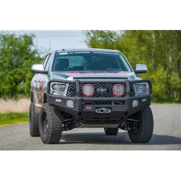 ARB Bumper Steel Powder Coated Deluxe Bar Black 1-Piece - 3415020K