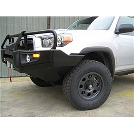 ARB Bumper Steel Powder Coated Deluxe Bar Black 1-Piece - 3421520