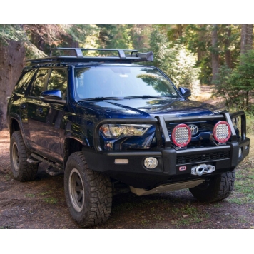 ARB Bumper Steel Textured Powder Coated Summit Bar Black - 3421560K-1