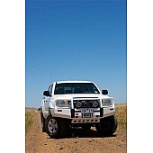 ARB Bumper Steel Powder Coated Deluxe Bar Black 1-Piece - 3423030