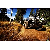 ARB Bumper Steel Powder Coated Deluxe Bar Black 1-Piece - 3423130