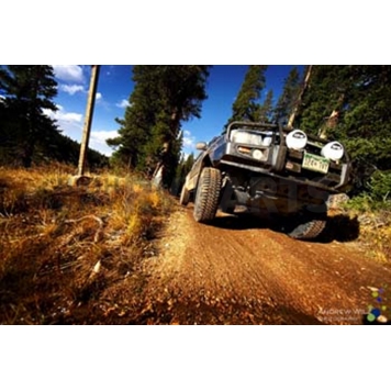 ARB Bumper Steel Powder Coated Deluxe Bar Black 1-Piece - 3423130