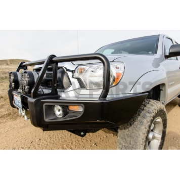 ARB Bumper Steel Powder Coated Deluxe Bar Black 1-Piece - 3423140-2