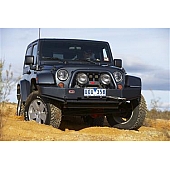 ARB Bumper Steel Textured Powder Coated Deluxe Bar Black - 3450250