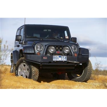 ARB Bumper Steel Textured Powder Coated Deluxe Bar Black - 3450250