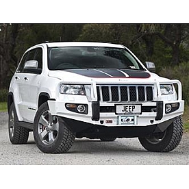 ARB Bumper Steel Powder Coated Deluxe Bar Black 1-Piece - 3450420