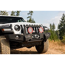 ARB Bumper Steel Powder Coated Black Stubby Bar 1-Piece - 3450440