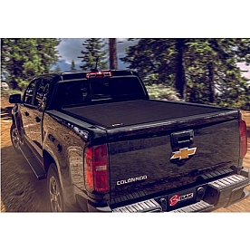 BAK Industries Tonneau Cover Hard Rolling-Up Black Matte Aluminum/ Vinyl - 79332