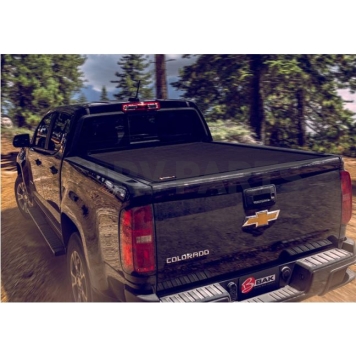 BAK Industries Tonneau Cover Hard Rolling-Up Black Matte Aluminum/ Vinyl - 79332