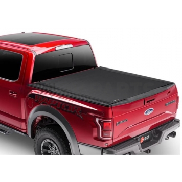 BAK Industries Tonneau Cover Hard Rolling-Up Black Matte Aluminum/ Vinyl - 79332-1