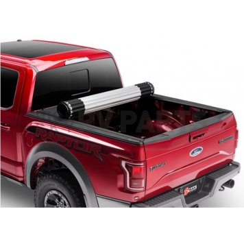 BAK Industries Tonneau Cover Hard Rolling-Up Black Matte Aluminum/ Vinyl - 79332-2