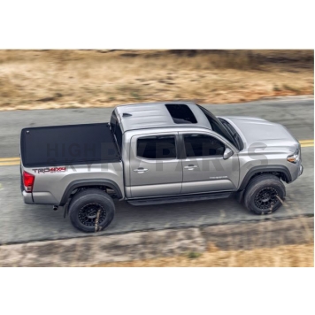 BAK Industries Tonneau Cover Hard Rolling-Up Black Matte Aluminum/ Vinyl - 79332-5