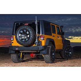 ARB Spare Tire Carrier Textured Black Steel Tailgate - 5750320