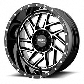 Moto Metal Wheel MO985 Breakout - 20 x 10 Black With Natural Face - MO98521050318N