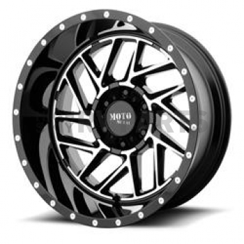 Moto Metal Wheel MO985 Breakout - 20 x 10 Black With Natural Face - MO98521050318N