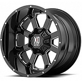 KMC Wheel 20 x 12 XD825 Buck 25 Black - XD82521280344N