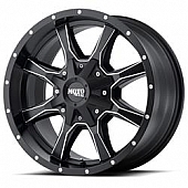 Moto Metal Wheel MO970 - 20 x 12 Black With Natural Spokes And Accents - MO97021235944N