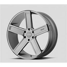 KMC Wheel 20 Diameter 15 Offset Aluminum Gray Single