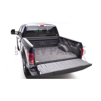 BedRug Bed Mat Dark Gray Carpet-Like Polypropylene - BMR19SBS-8