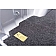 BedRug Bed Mat Dark Gray Carpet-Like Polypropylene - BMT19SBS