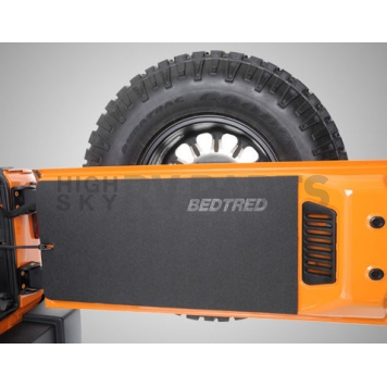 BedRug Tailgate Mat - Thermoplastic Olefin Bonded to Closed Cell Foam Dark Gray - BTJLTG-1