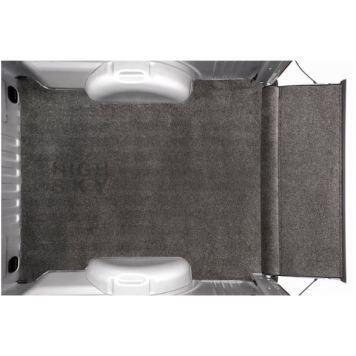 BedRug Bed Mat Dark Gray Carpet-Like Polypropylene - XLTBMC19LBS-4