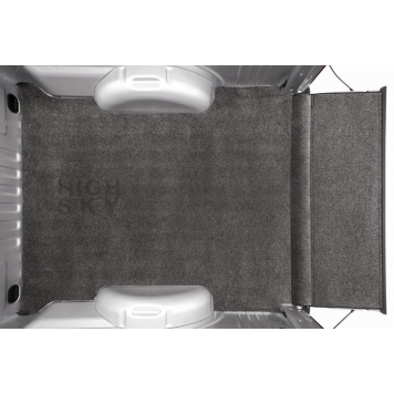 BedRug Bed Mat Dark Gray Carpet-Like Polypropylene - XLTBMC20SBS-1