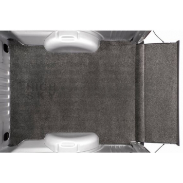 BedRug Bed Mat Dark Gray Carpet-Like Polypropylene - XLTBMT19SBS-6