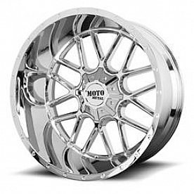 Moto Metal Wheel MO986 Siege - 20 x 9 Silver - MO98629087200