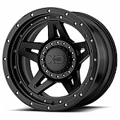 KMC Wheel XD138 Brute 17 x 9 Black Aluminum - XD13879078712N