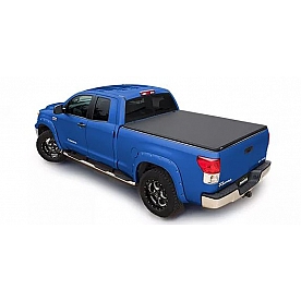 Advantage Truck Accessories Hard Folding Tonneau Cover Black Vinyl Covered Polypropylene - 10138