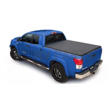 Advantage Truck Accessories Hard Folding Tonneau Cover Black Vinyl Covered Polypropylene - 10319