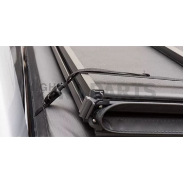 Advantage Truck Accessories Hard Folding Tonneau Cover Black Vinyl Covered Polypropylene - 10319-1