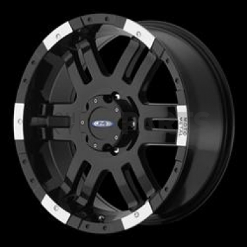 Moto Metal Wheel MO951 - 16 x 8 Black With Natural Accents - MO9516860300