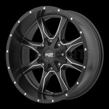 Moto Metal Wheel MO970 - 20 x 9 Black With Natural Spokes - MO97029067900