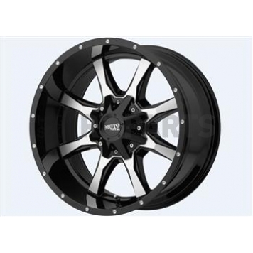 Moto Metal Wheel MO970 - 17 x 9 Black With Natural Face - MO97079035312N