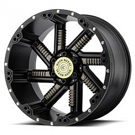 Moto Metal Wheel MO979 - 20 x 10 Black With Gun Metal Inserts - MO97921080724N