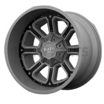 Moto Metal Wheel MO984 - 18 x 9 Gray With Black Inserts - MO98489062430