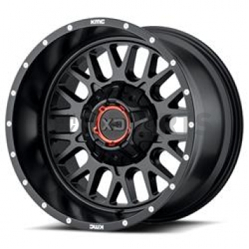KMC Wheel 20 x 12 XD842 Snare Aluminum Black - XD84221235744N