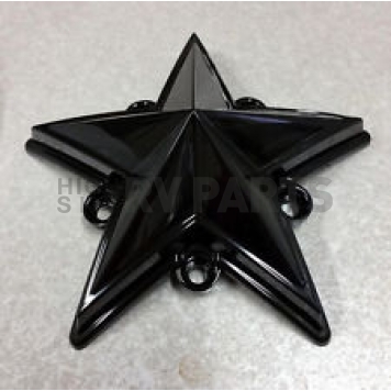 KMC Wheels Wheel Center Cap  Gloss Black  Single - XD775STARB