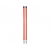 Buyers Products Bumper Guide Fluorescent Orange Nylon Set Of 2 - 1308103