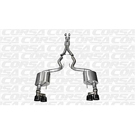 Corsa Performance Exhaust Xtreme Cat Back System - 14335BLK