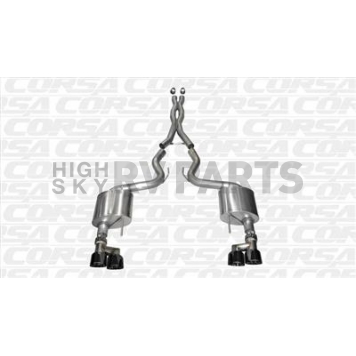 Corsa Performance Exhaust Xtreme Cat Back System - 14335BLK