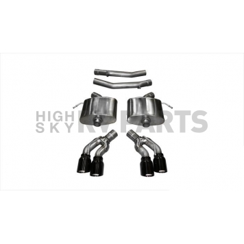Corsa Performance Exhaust Xtreme Axle Back System - 14358BLK