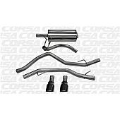 Corsa Performance Exhaust Sport Cat Back System - 14405BLK